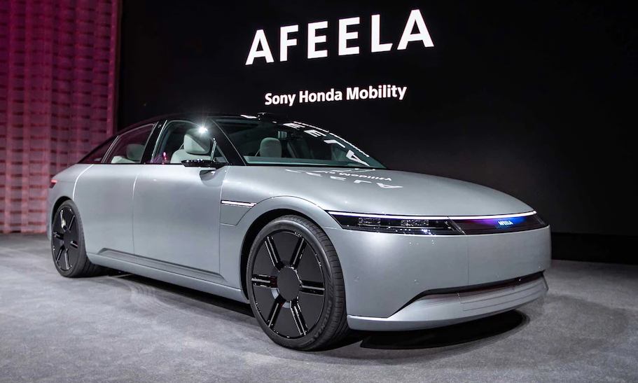 Afeela là thương hiệu thuộc liên minh Sony và Honda, với mẫu prototype vừa ra mắt tại CES 2023. Ảnh: MotorTrend